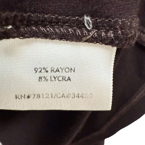 Eileen Fisher Woman Long Sleeve Tee Plus Size 2X Brown Rayon Blend Top - Picture 6 of 7